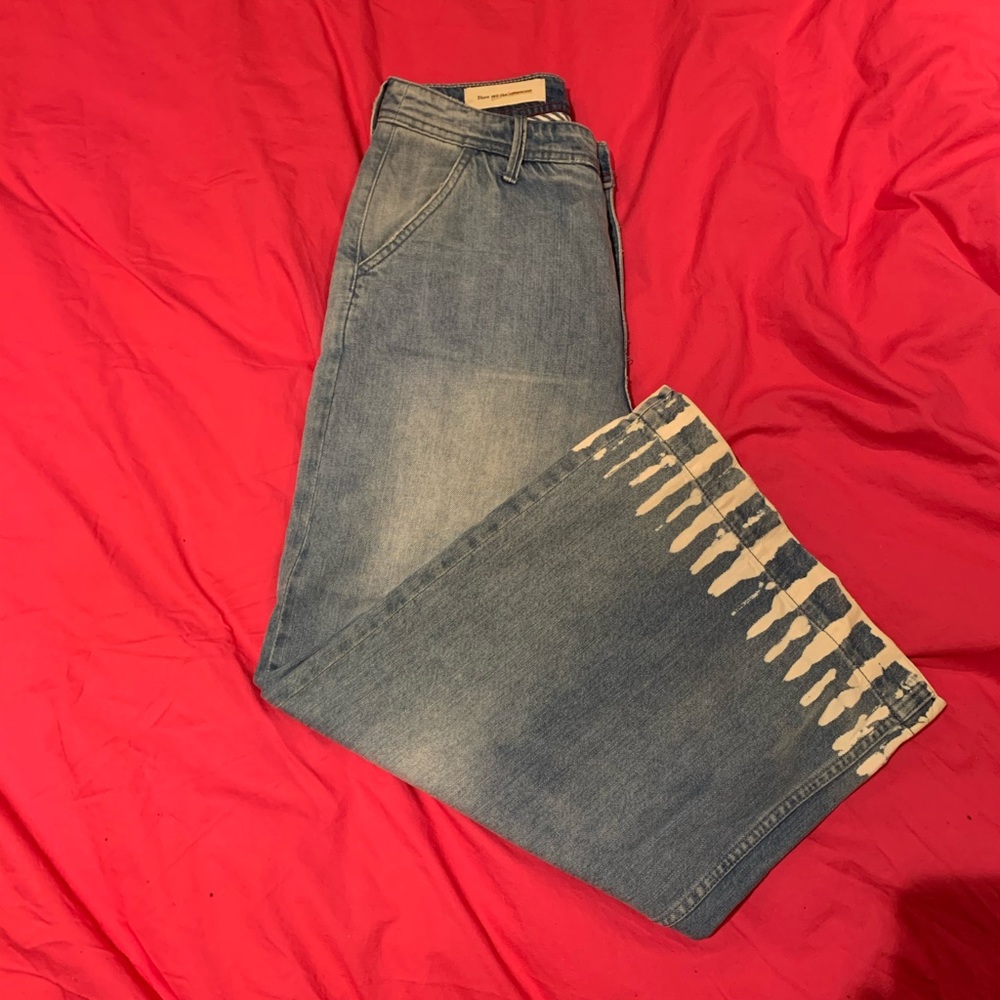 Pilcro and The Letterpress Wide Leg Jean - Picture 3 of 5
